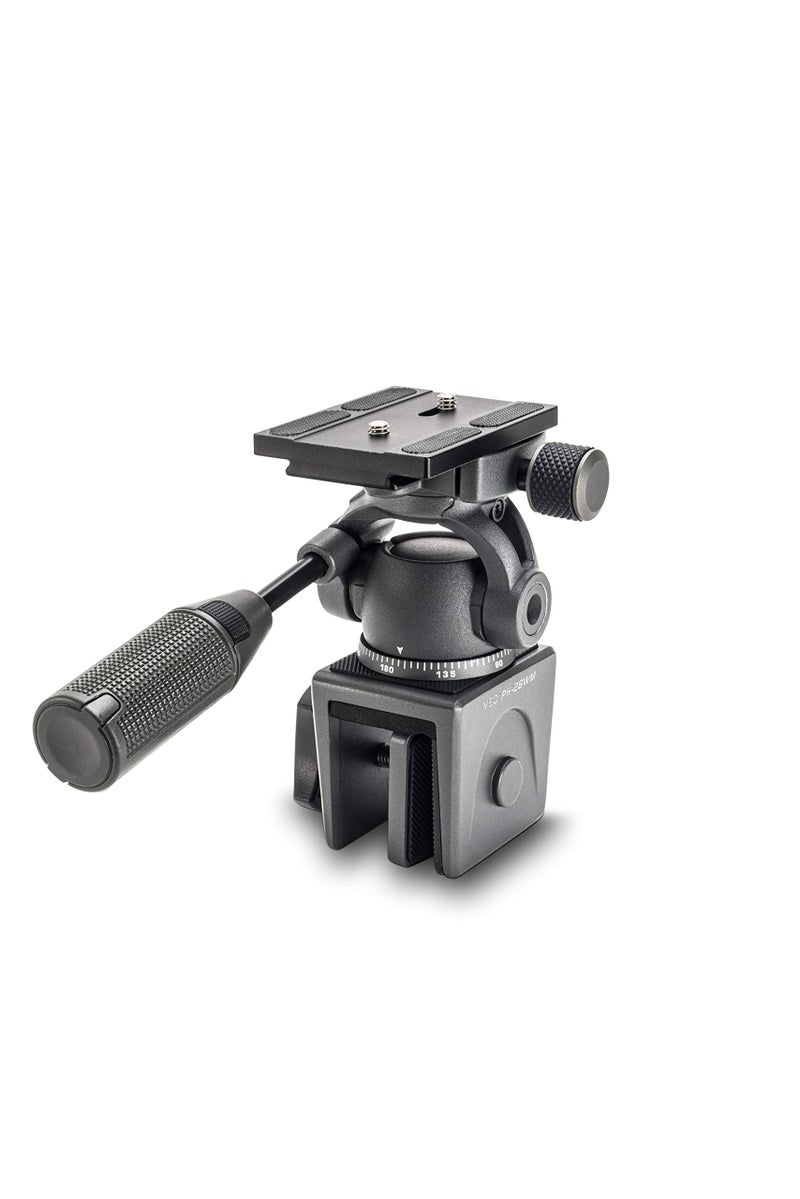 Vanguard VEO2PH-28WM Metal Window Mount with Panhead and Arca Compatible Quick Release Plate - Image 4